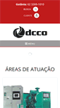 Mobile Screenshot of dcco.com.br